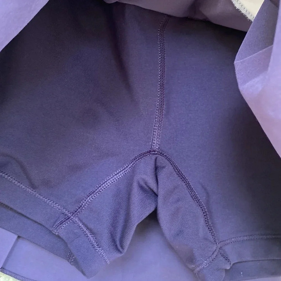 Nike Purple Dri Fit Pleated Tennis Skort - Picture 4 of 10